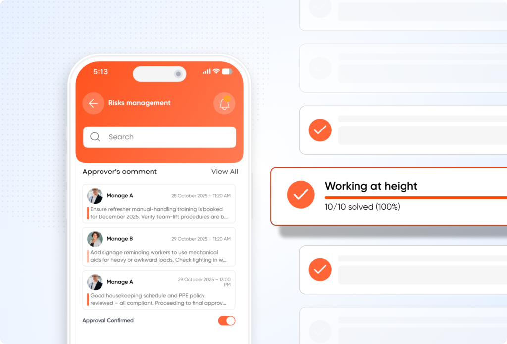 Control Daily Hazards and High-Risk Tasks