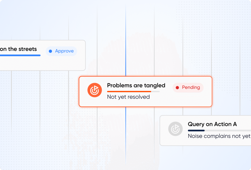 Turn issues into improvements everyone can see.