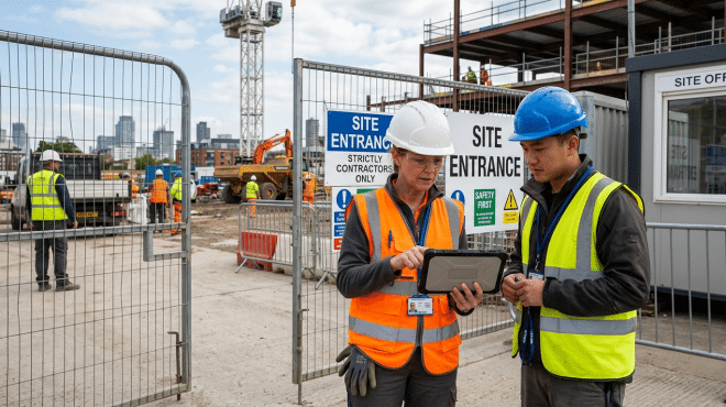 Site Gate Contractor Verification: Filter, Don’t Funnel