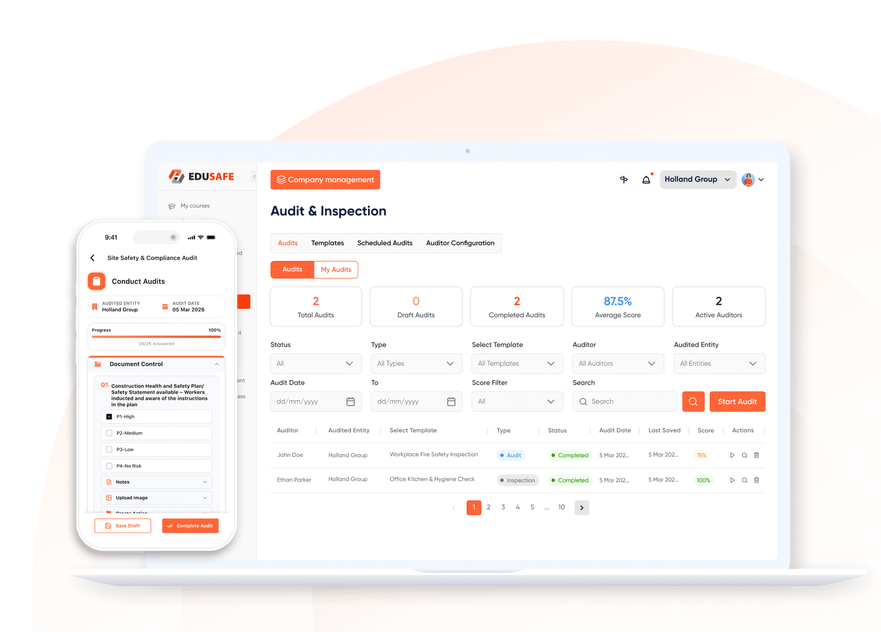 Audit and Inspections
