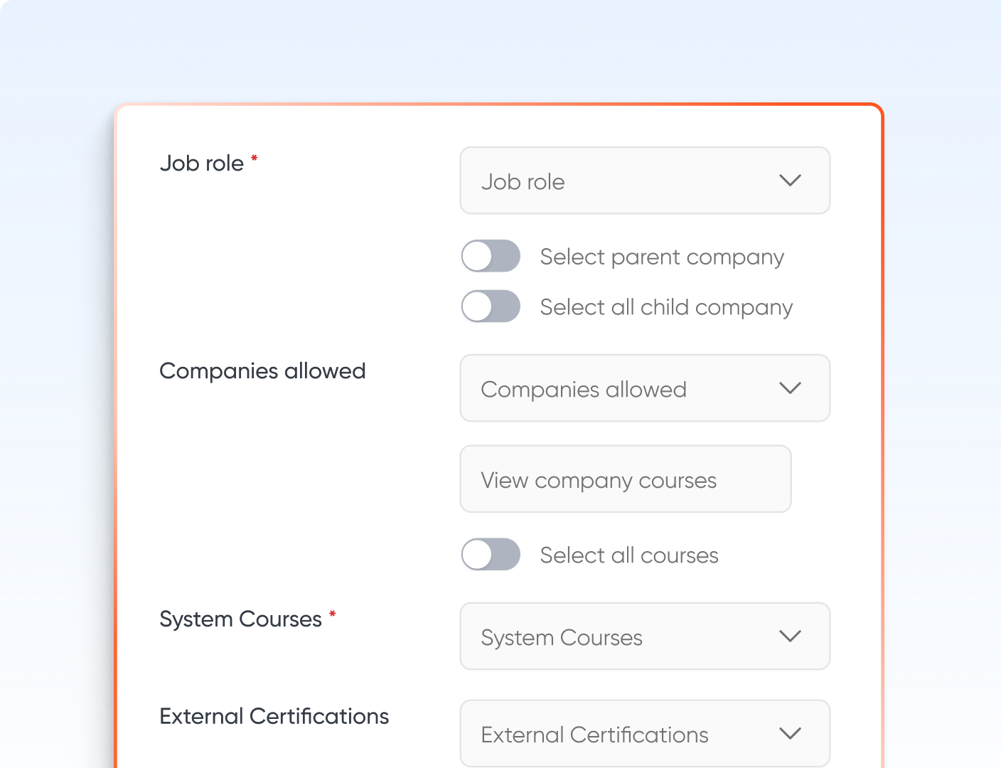 Site Access Requirements